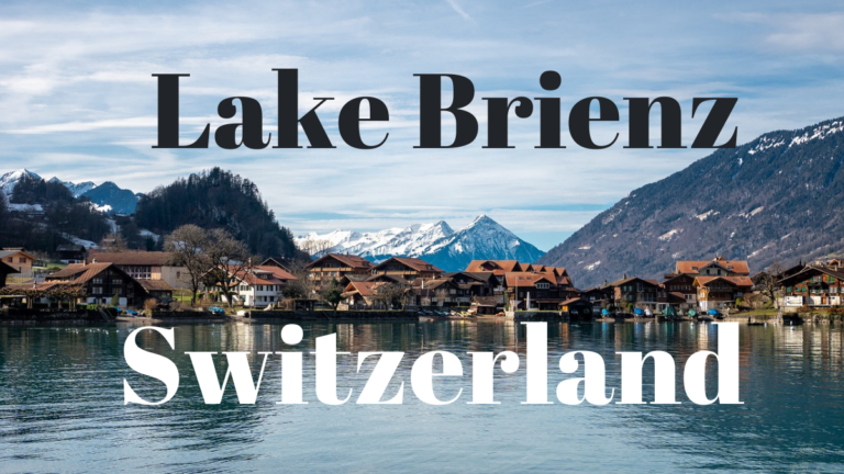 Lake Brienz Switzerland